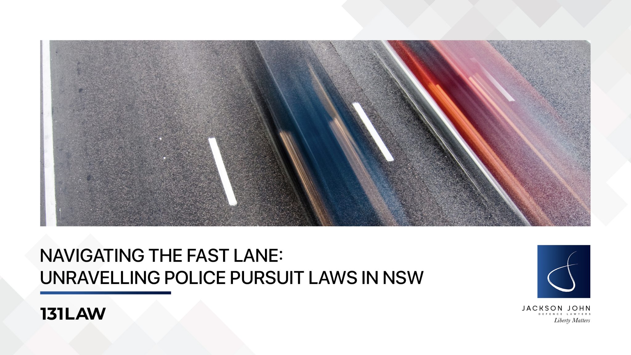 Navigating the Fast Lane: Unravelling Police Pursuit Laws in NSW