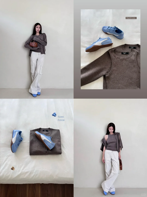  【好夏天的风铃蓝】【Puma 赛车鞋 $59】