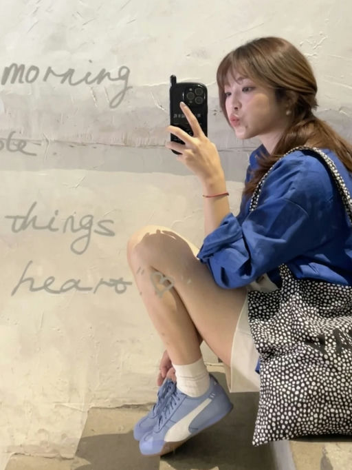  【好夏天的风铃蓝】【Puma 赛车鞋 $59】