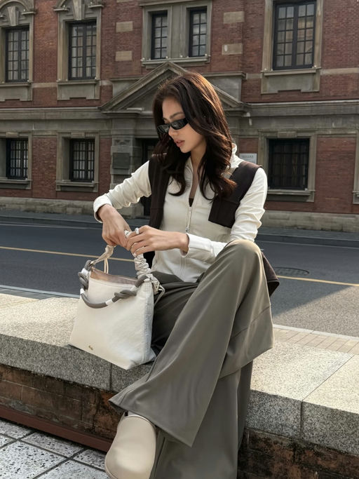 【大肠包下折】【松弛通勤包】