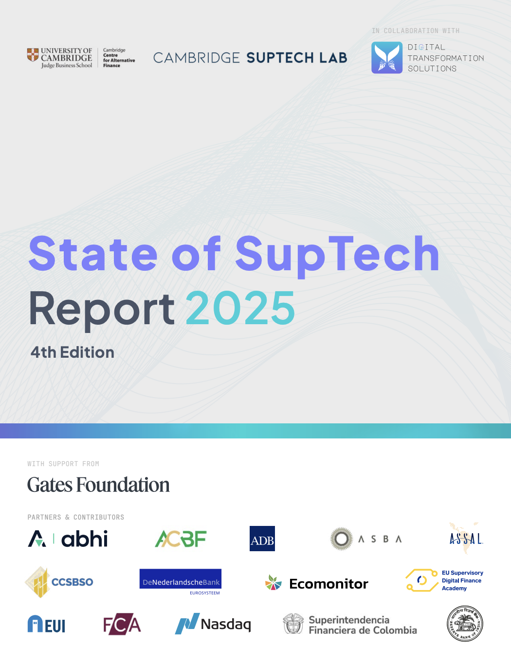 Release of the State of SupTech Report 2025