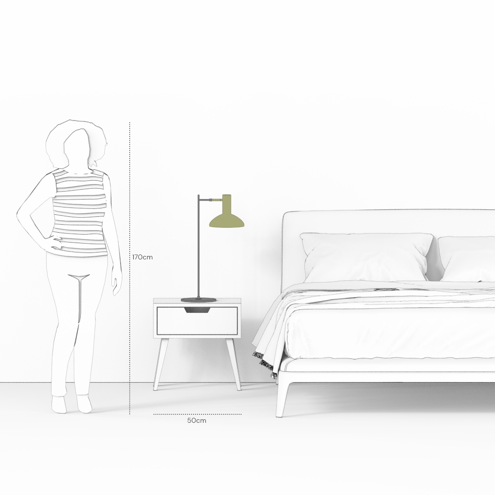 Luminária de Mesa DRI – iluminação de mesa