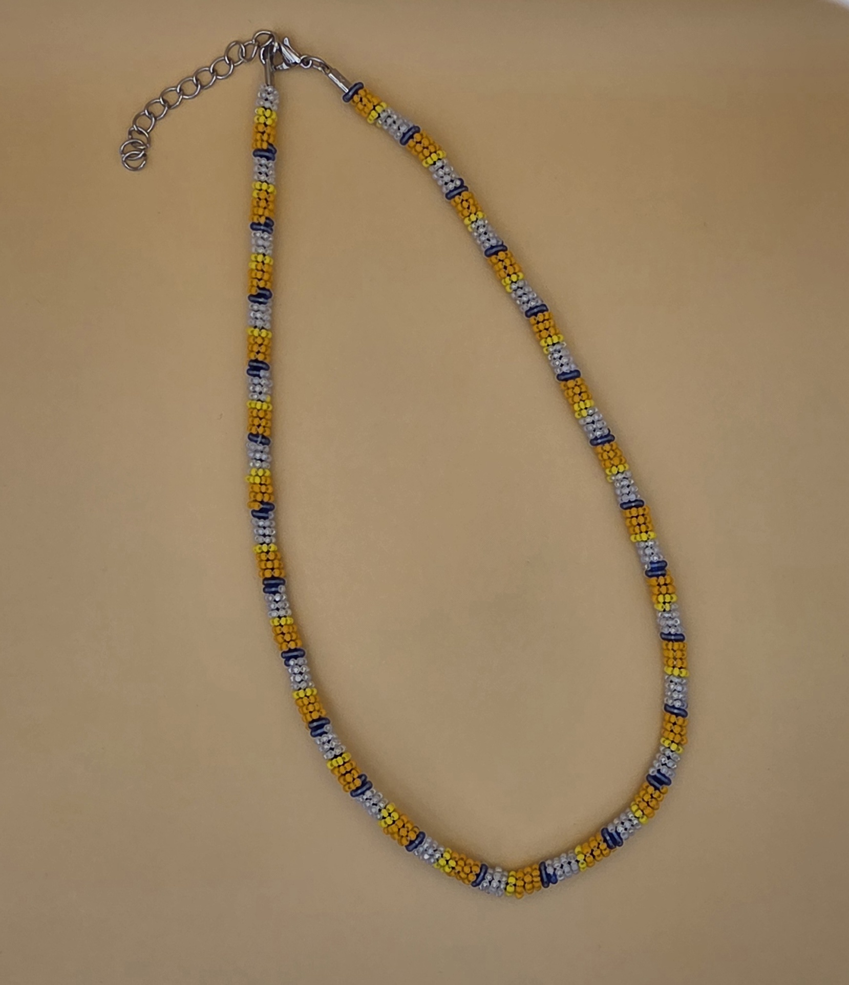 Beaded Necklace — Late August Afternoon