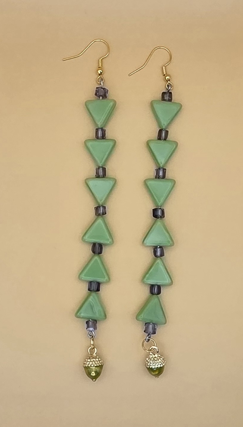 Earrings — Acorn Season on the Mountain