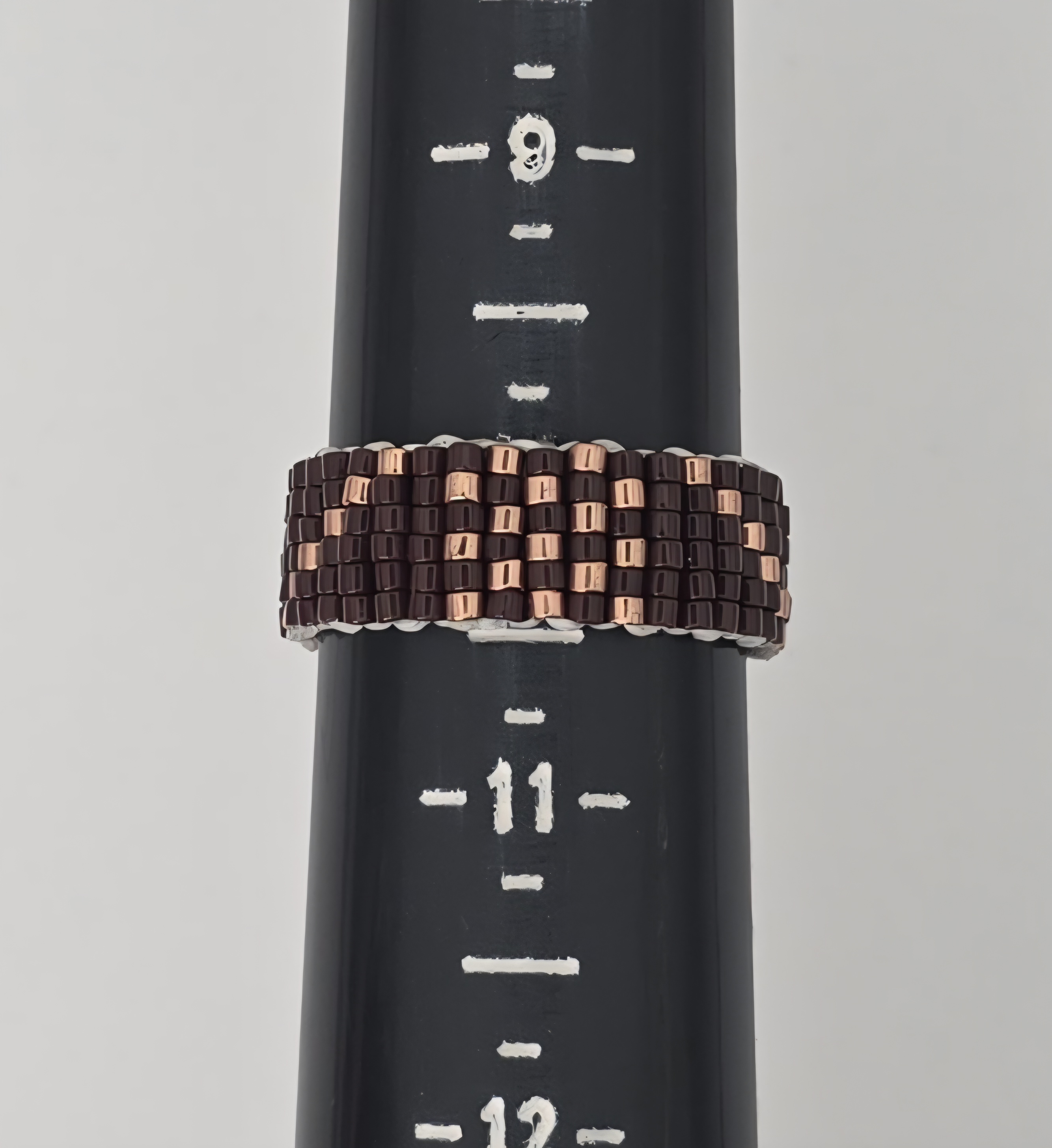 Beaded Ring — Copper Canyon at Dusk