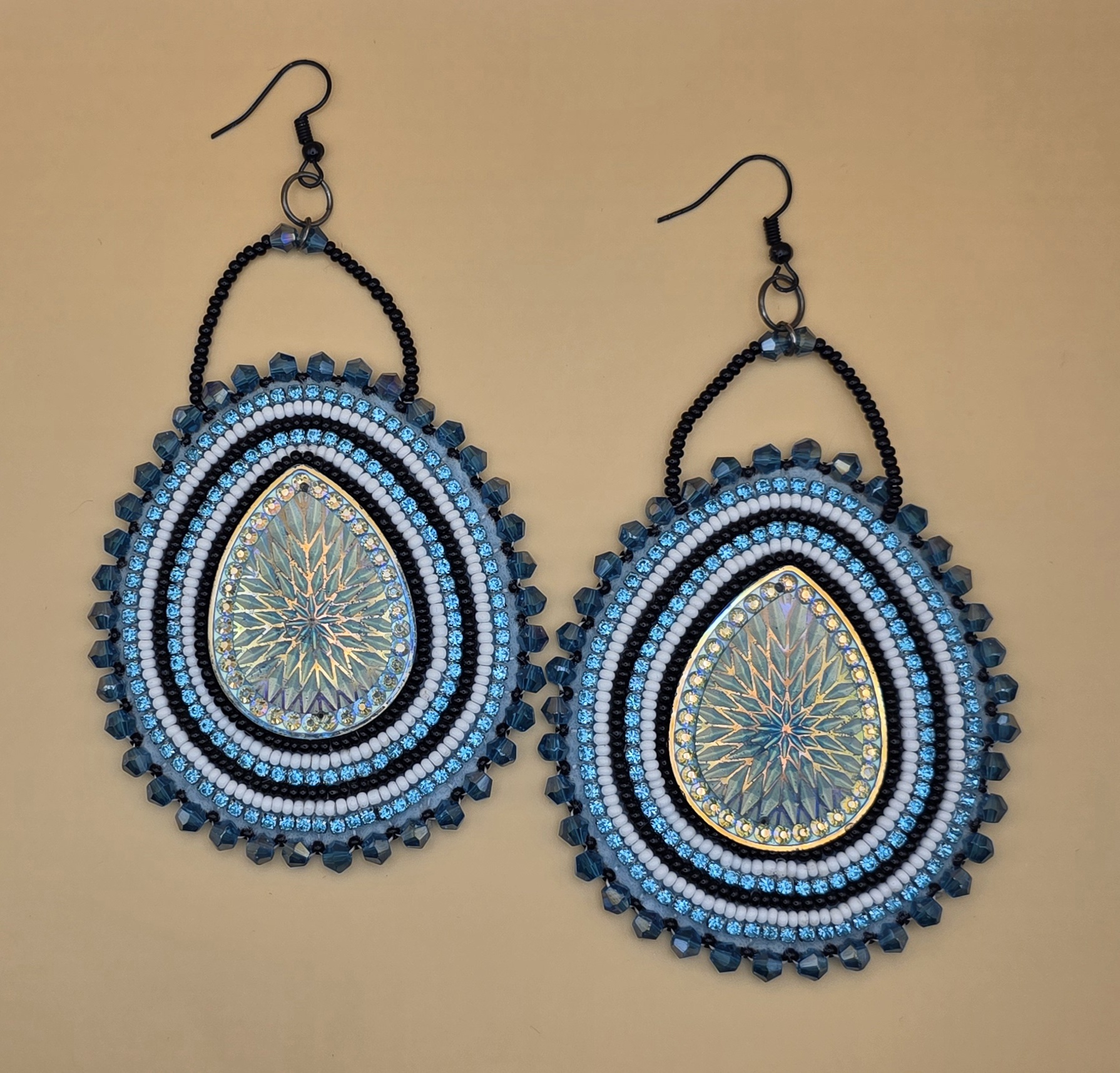 Teardrop Earrings — Ice on Shasta