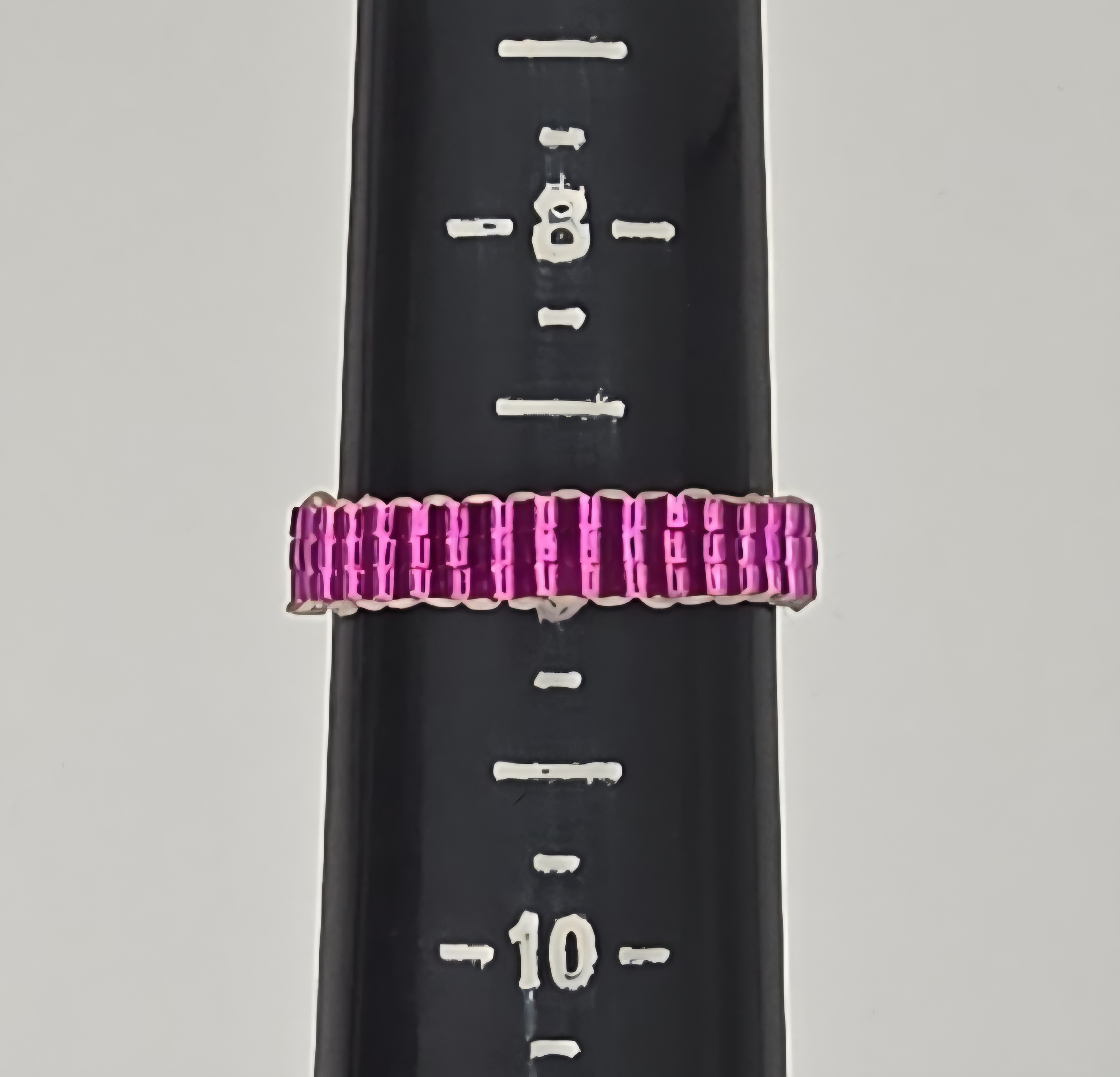 Beaded Ring — Wild Magenta