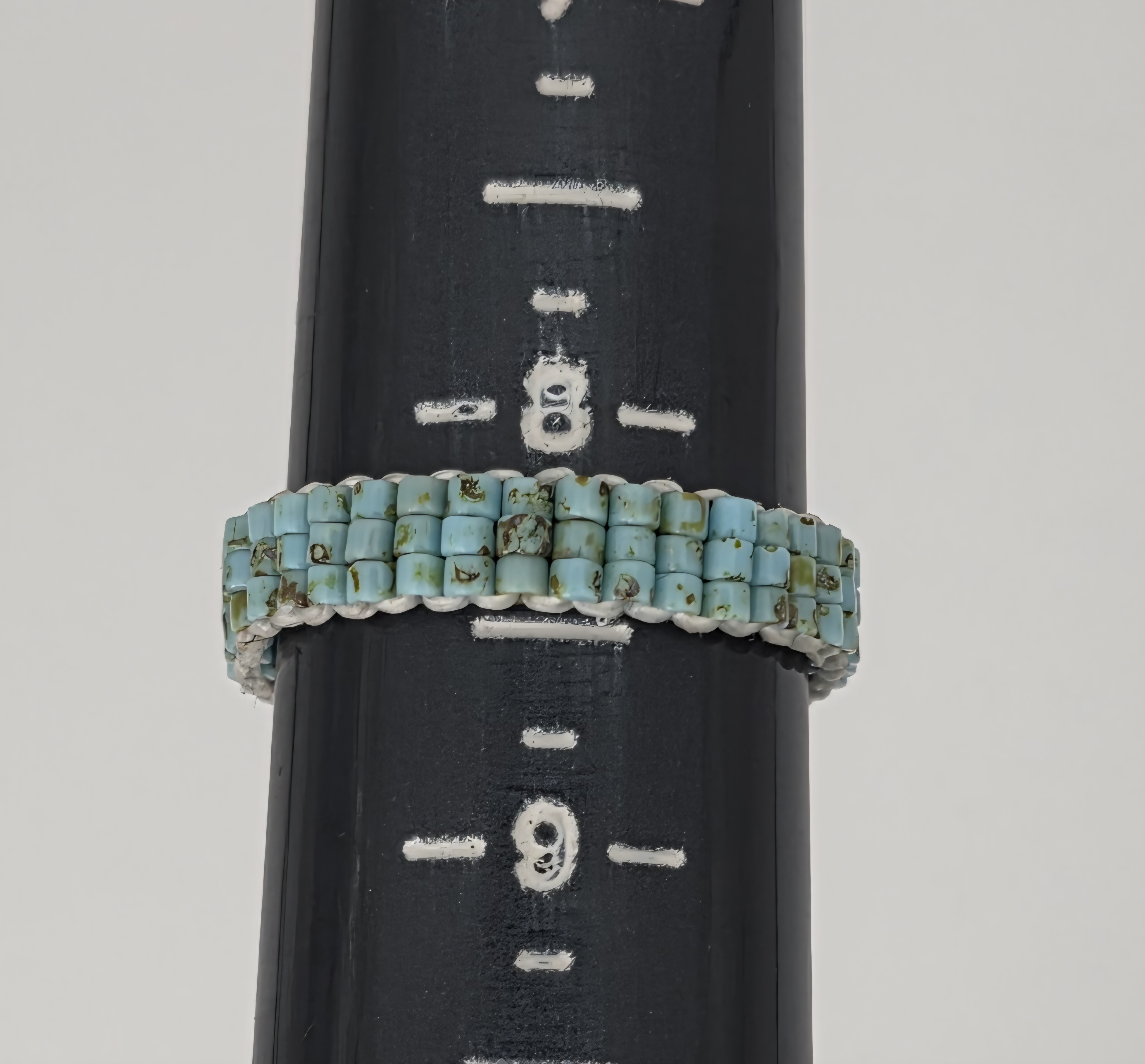 Beaded Ring — Shallow Creek Turquoise