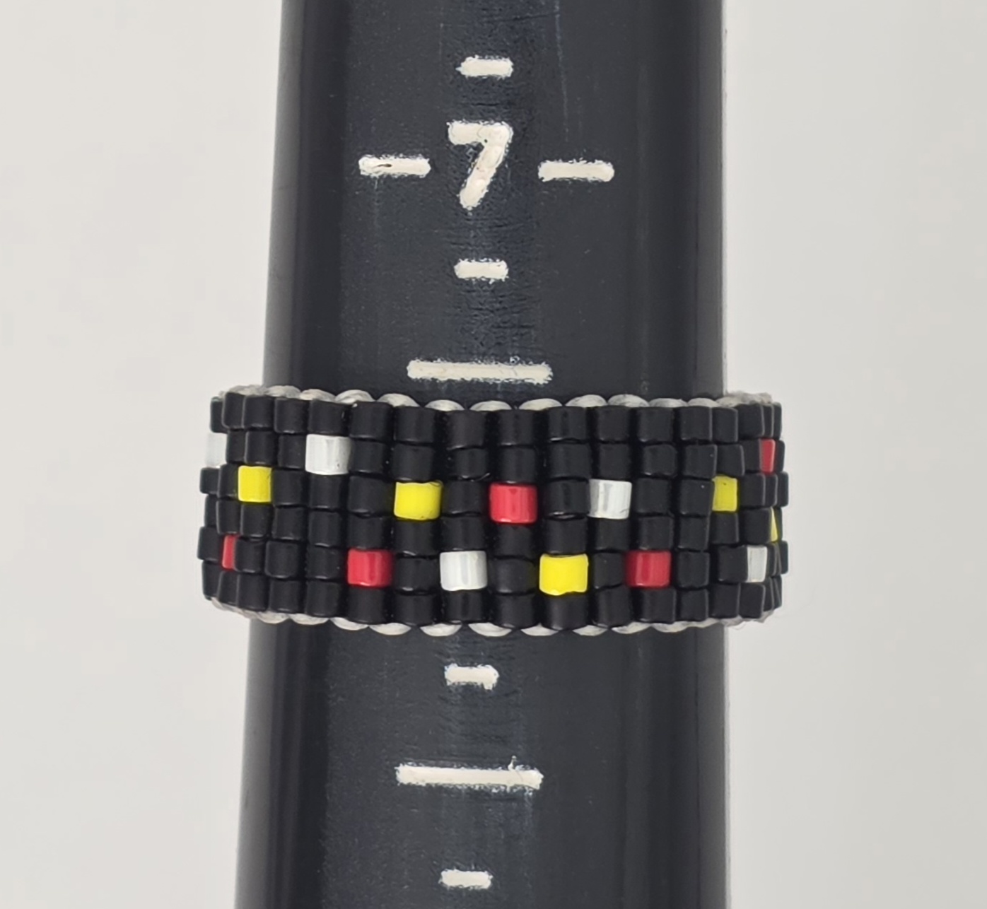 Beaded Ring — Night Scattered