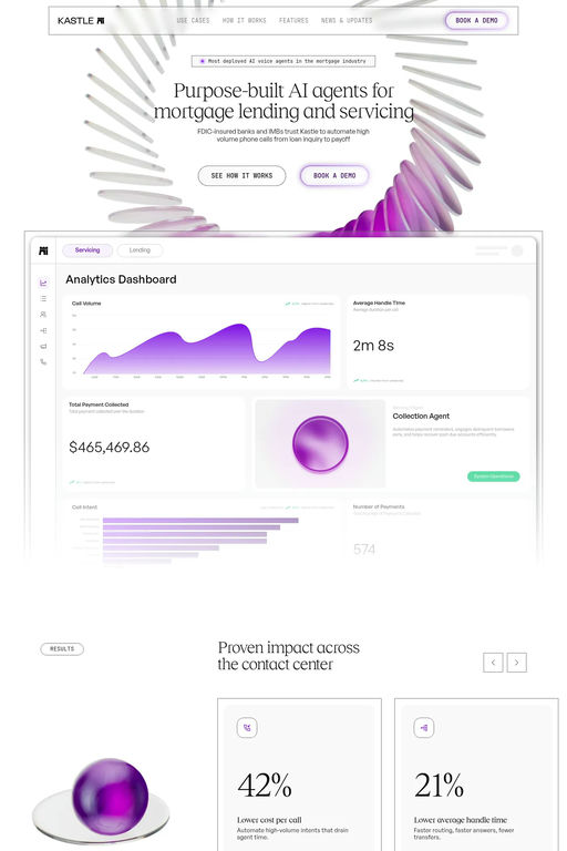 Kastle website screenshot