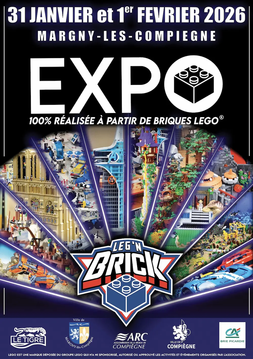 🧱 Expo LEG'N BRICK