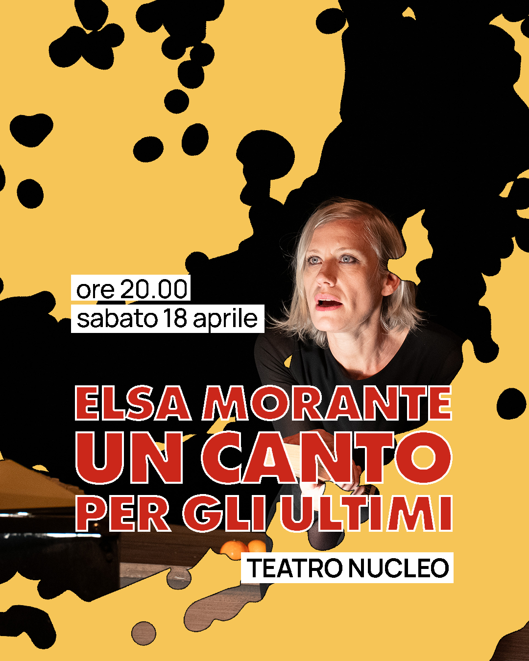 Teatro Che Cresce - Elsa Morante, un canto per gli ultimi