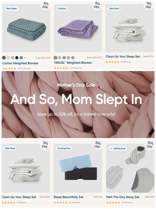 【全线好折】【好睡到六亲不认】