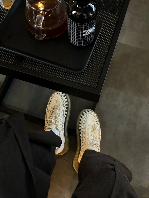 【小红书超火的】【会呼吸的编织凉鞋】