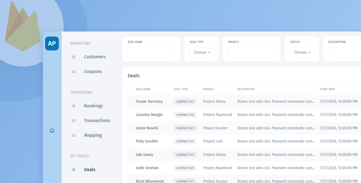 Firebase Admin Panel