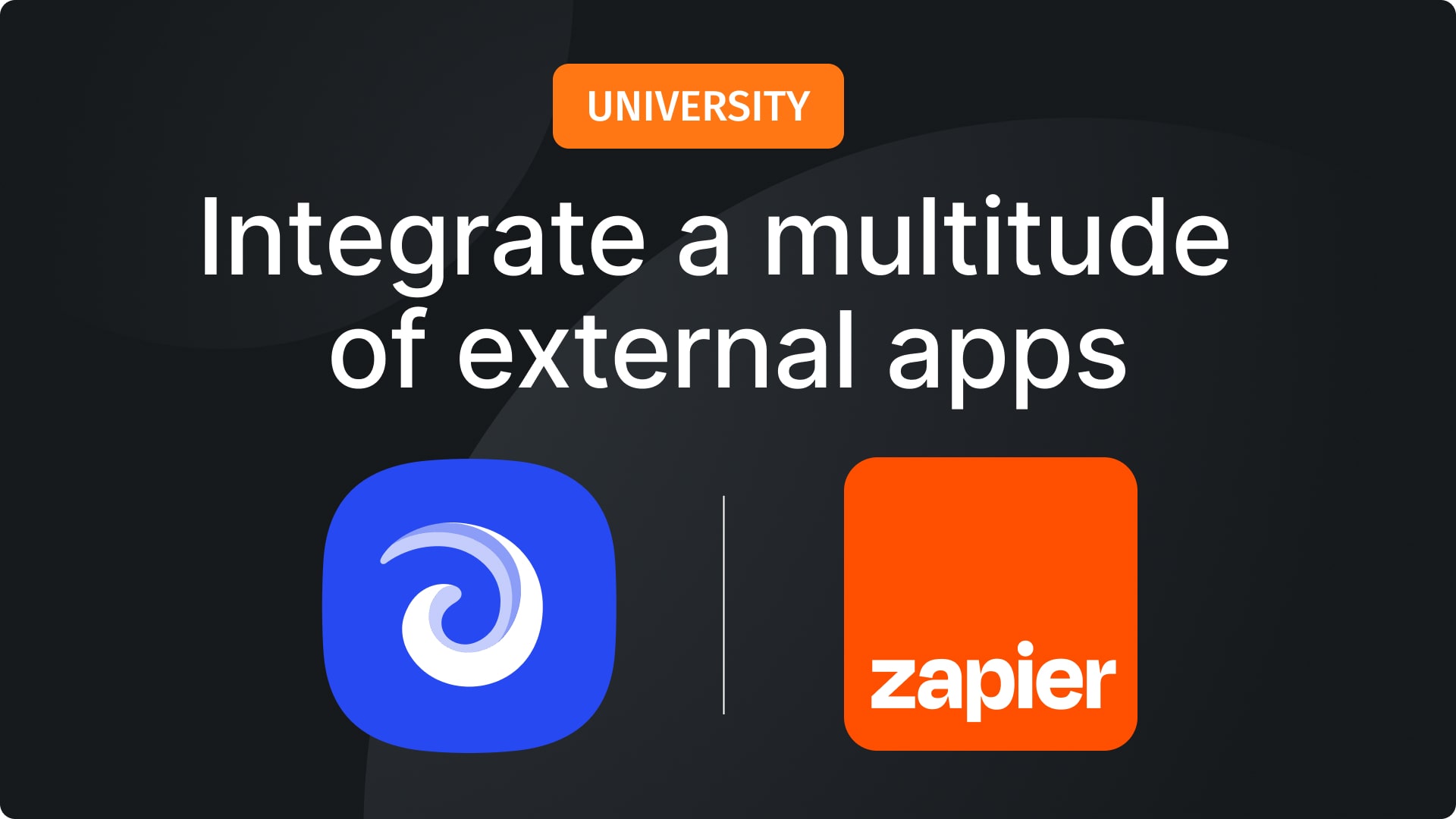 Integrate a multitude  of external apps