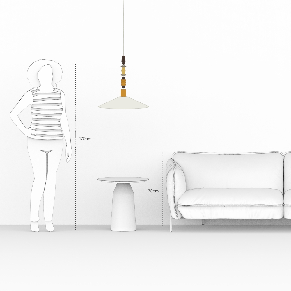 Pendente MEMPHIS – iluminação de teto