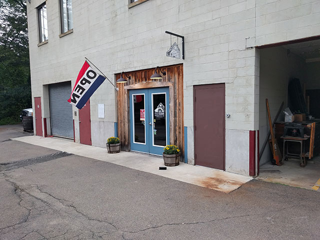 The Cold Harbor Brewing Company tap room in Westborough, MA