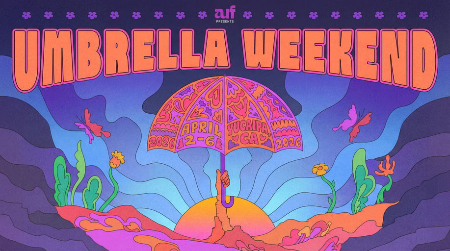 Flyer for Umbrella Weekend 2026