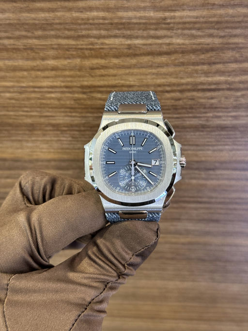 Patek Philippe Nautilus Ref. 5980/60G — Brand New, authenticated by 13th Time