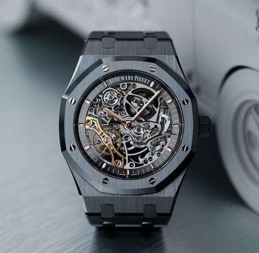 Audemars Piguet Royal Oak Double Balance Wheel Openworked Ref. 15416CE — Like New, authenticated by 13th Time