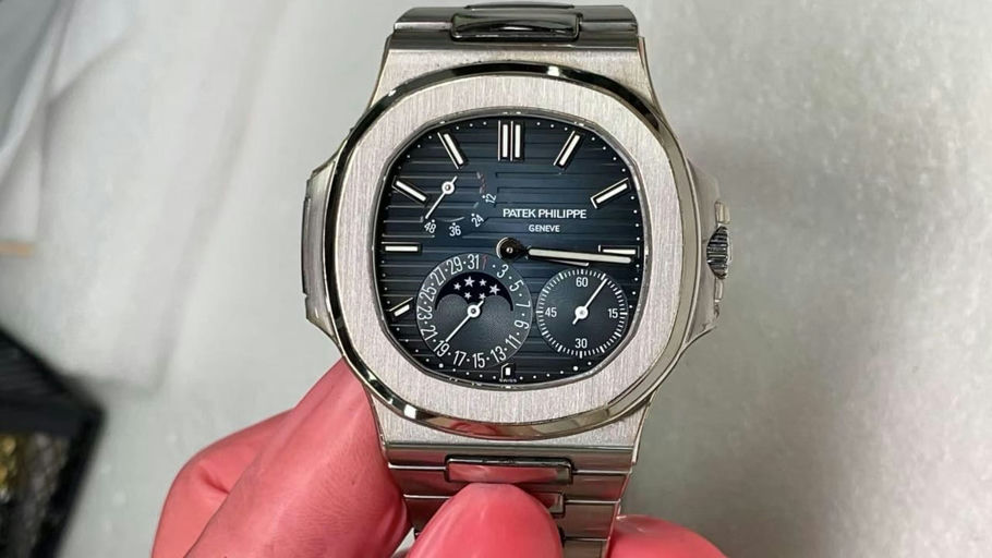 Patek Philippe Nautilus Ref. 5712/1A — Pre-Owned, authenticated by 13th Time