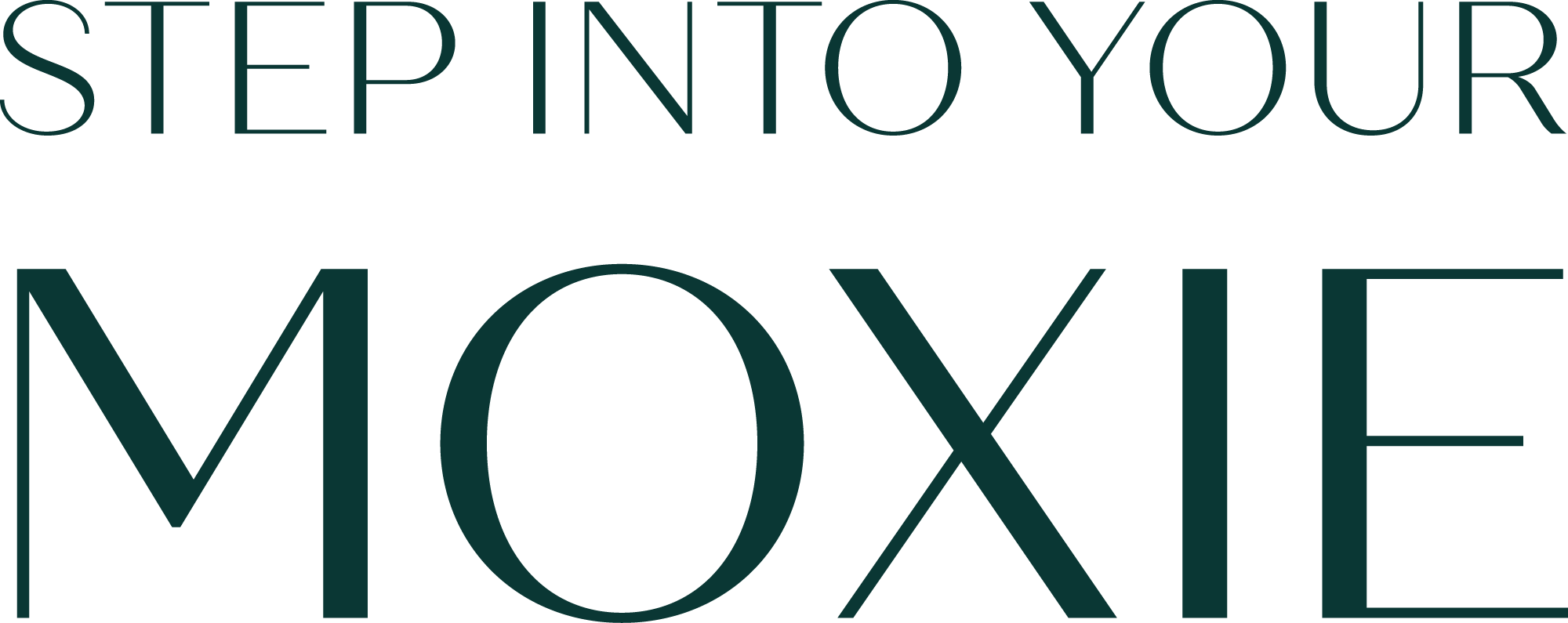 Step into Your Moxie logo