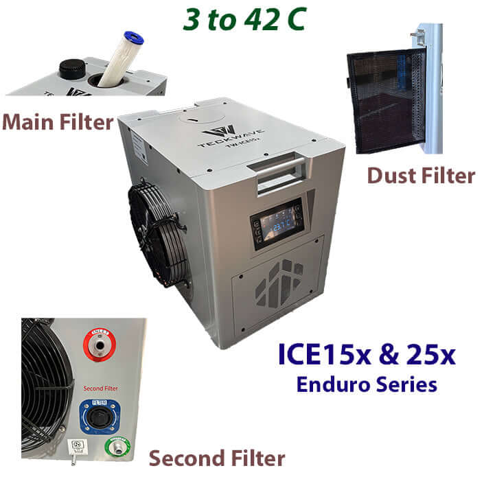 Extra Large Ice Bath & Cold Plunge with Chiller & Filtration thumbnail 6