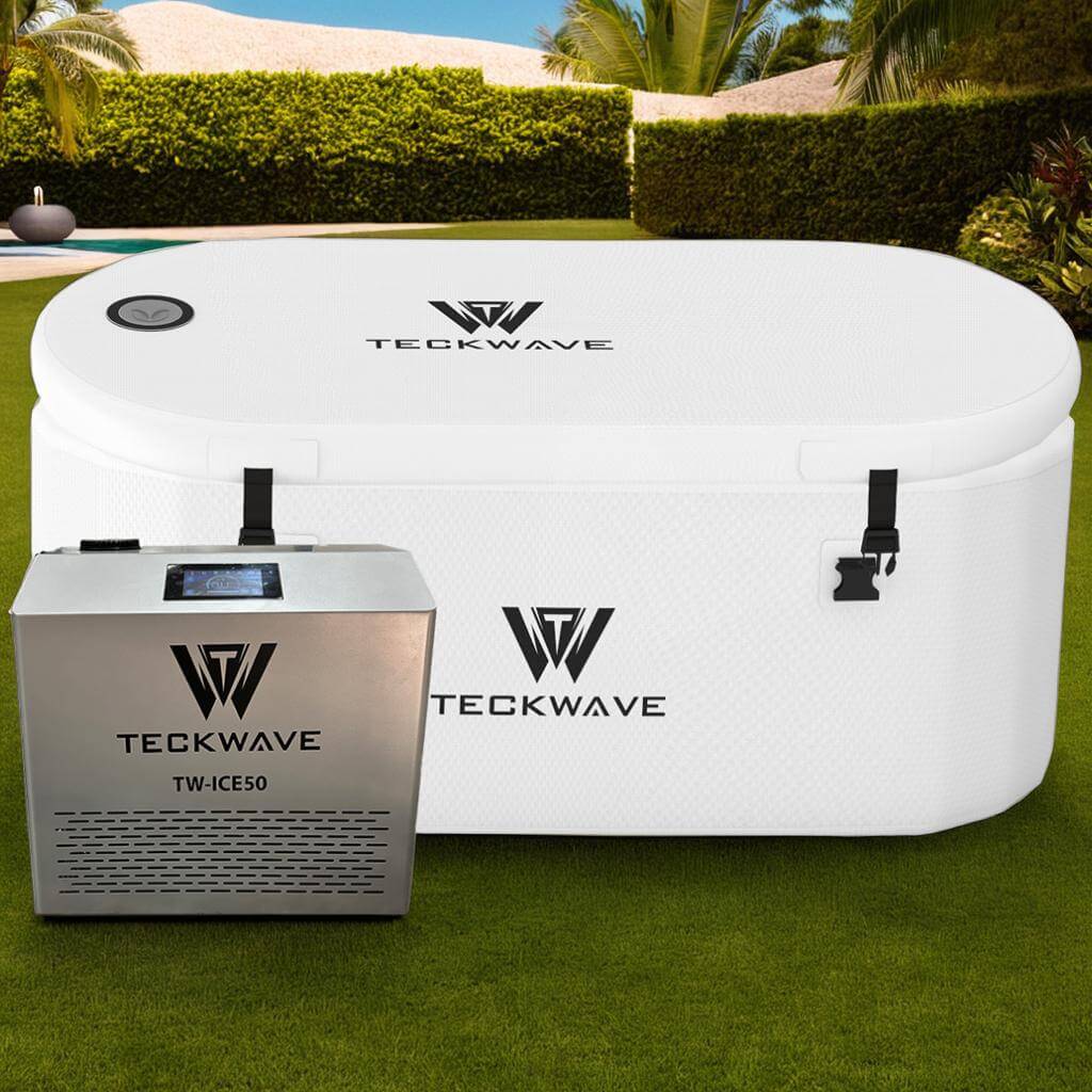 Extra Large Ice Bath & Cold Plunge with Chiller & Filtration thumbnail 3