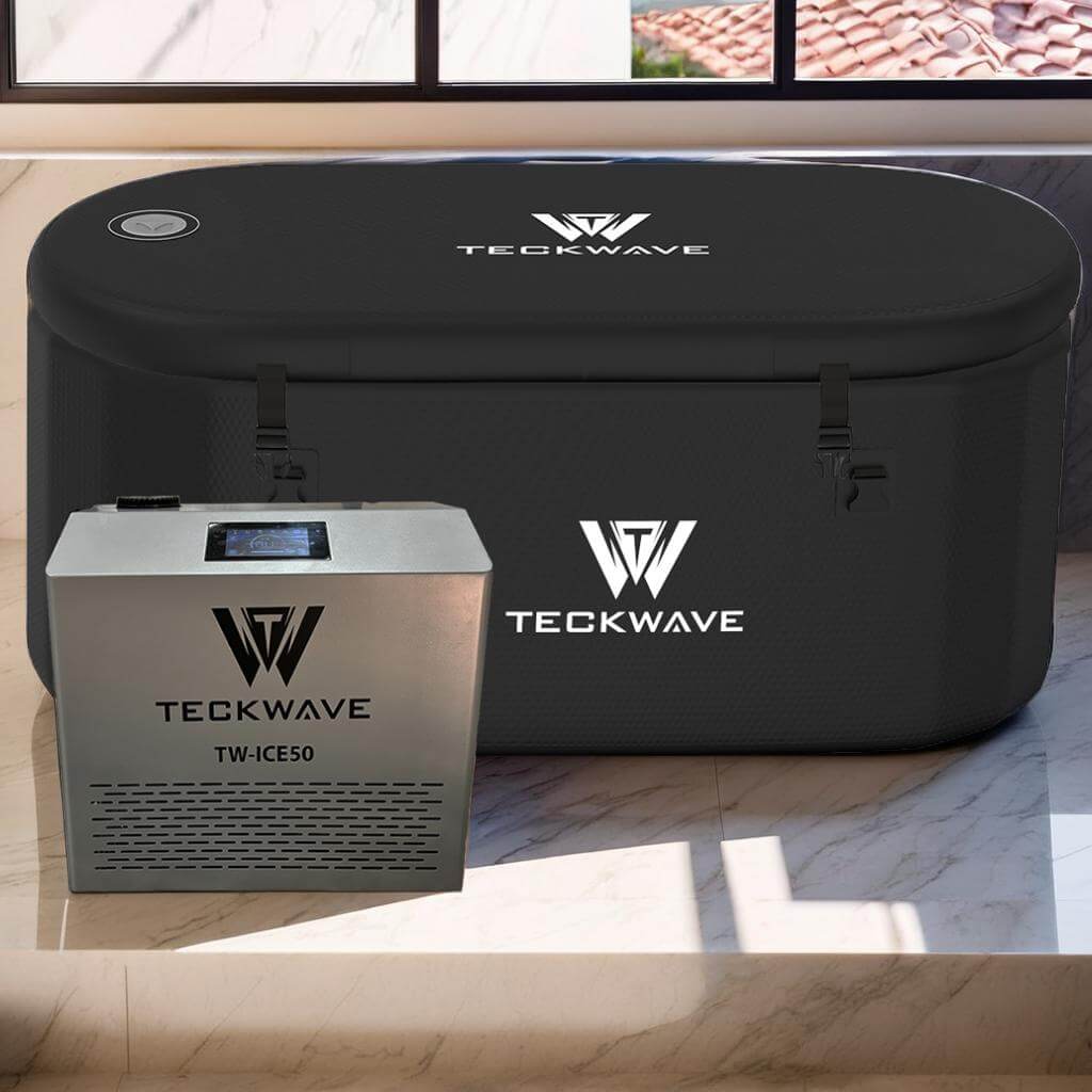 Extra Large Ice Bath & Cold Plunge with Chiller & Filtration thumbnail 4