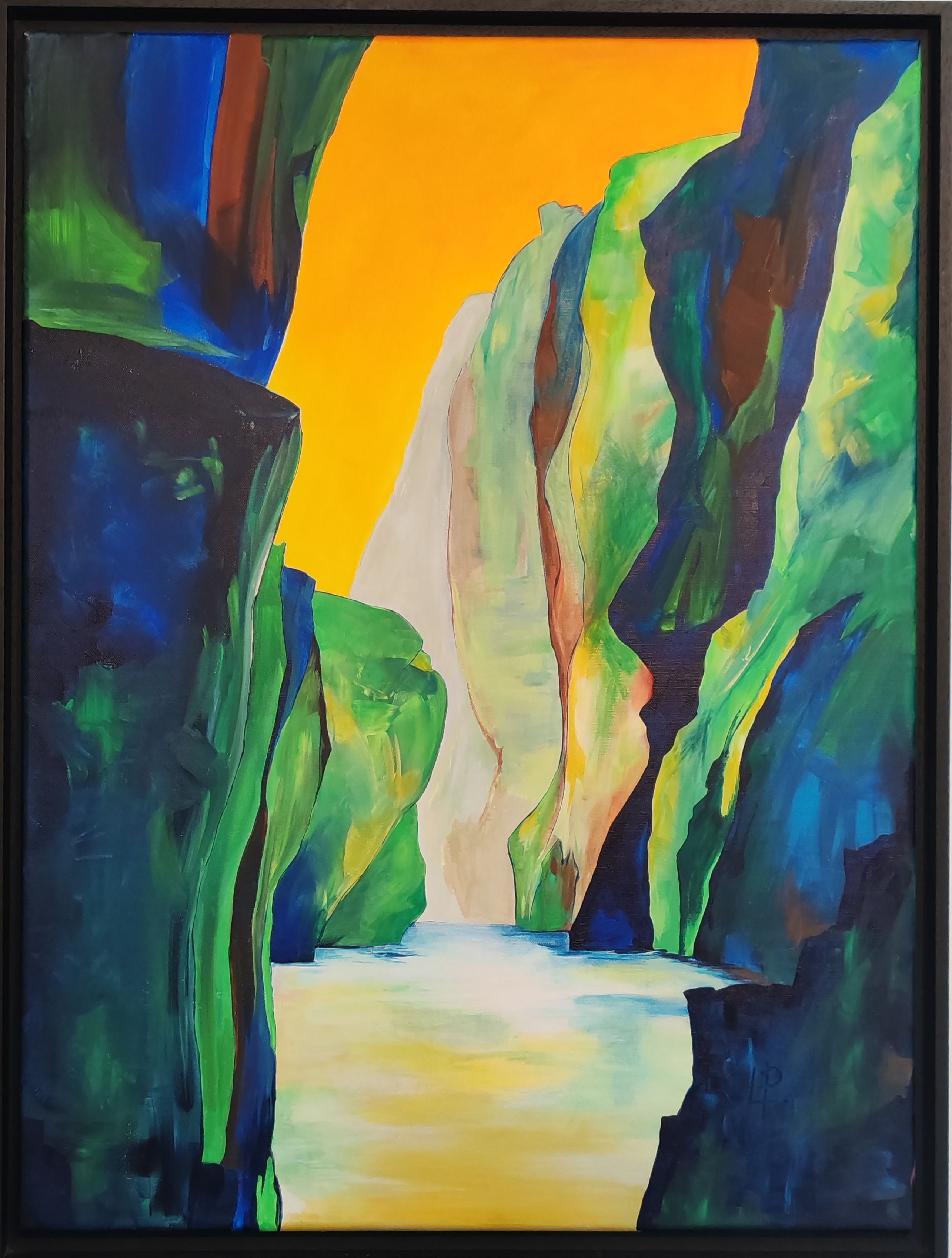 LUMIERE SUR LE CANYON 