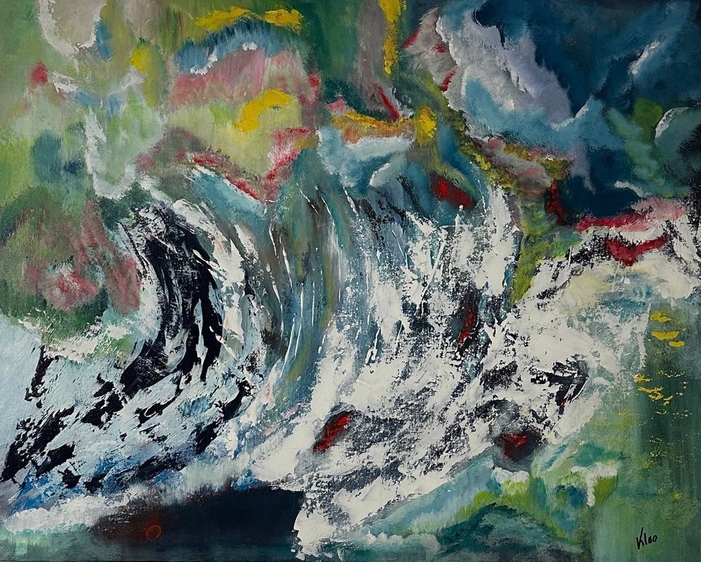 UNE VAGUE DANS LE JARDIN