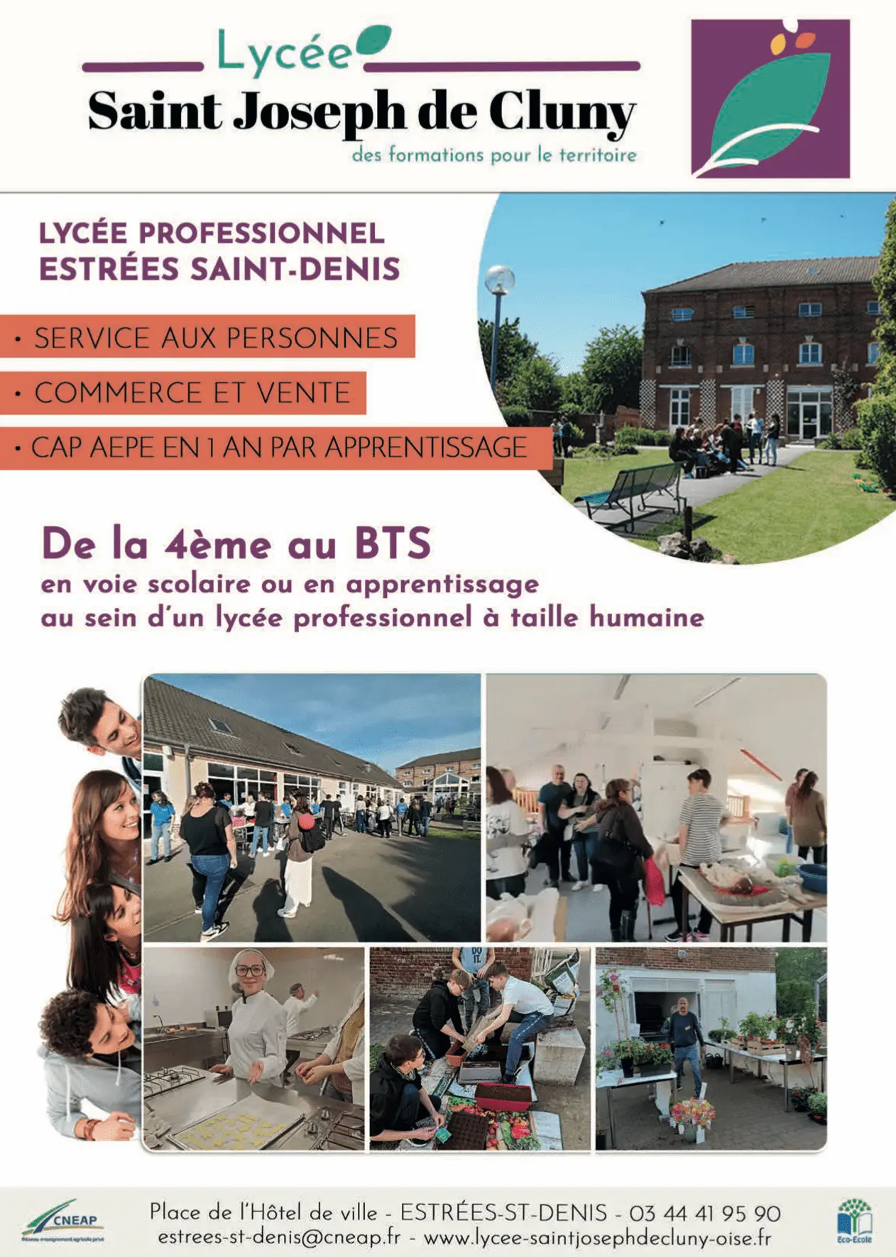 Le Lycée Saint Joseph de Cluny vous ouvre grand ses portes le 28 mars !