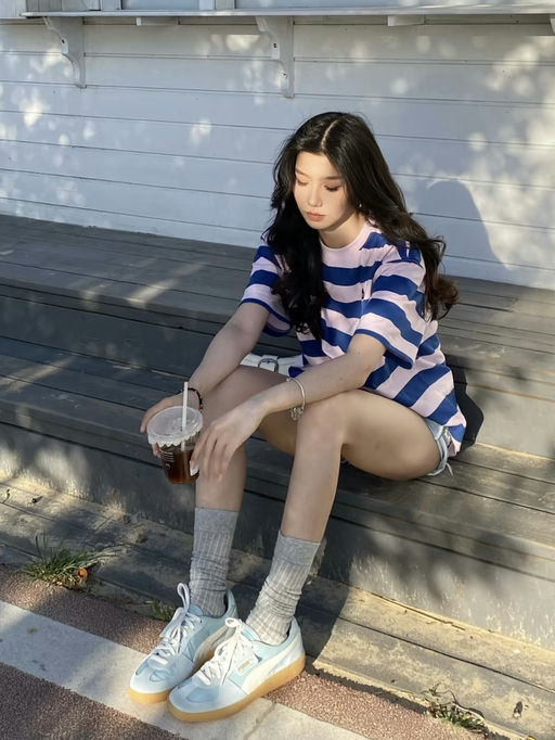 【好夏天的一抹蓝】【Puma 鞋 $27】