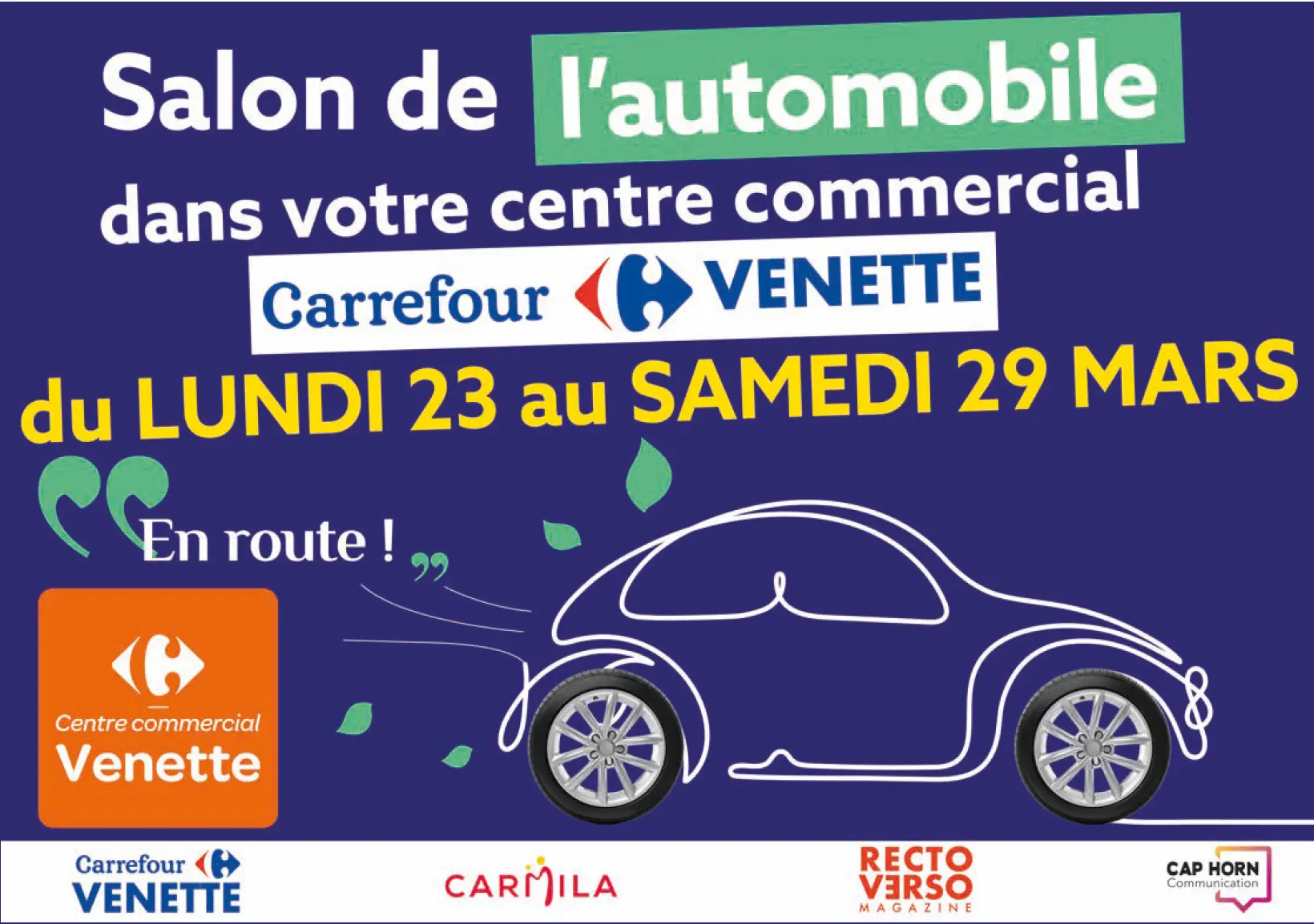 Le Salon de l'Auto s’installe à Carrefour Venette !