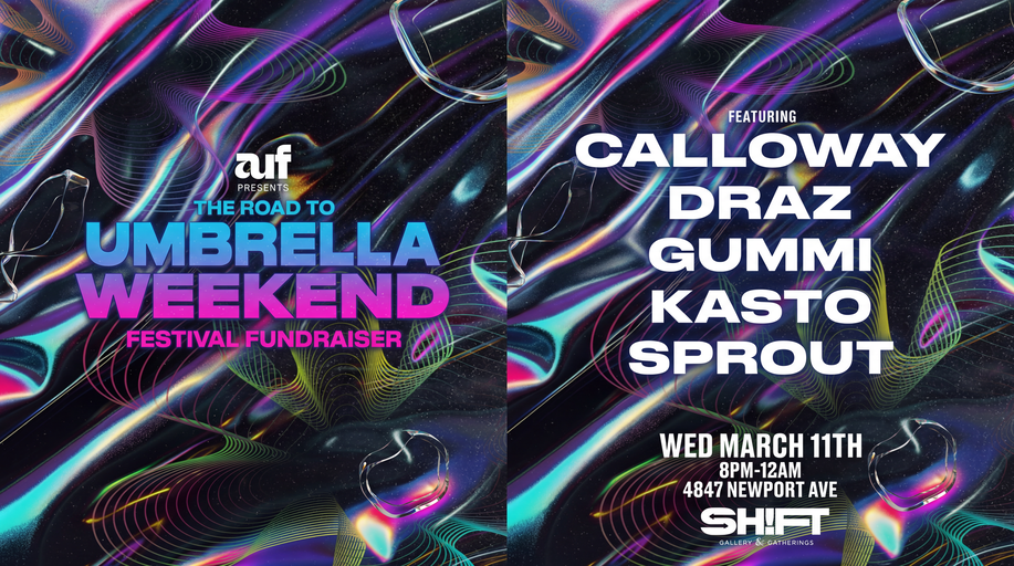 Flyer for Road to UW: Sh!ft