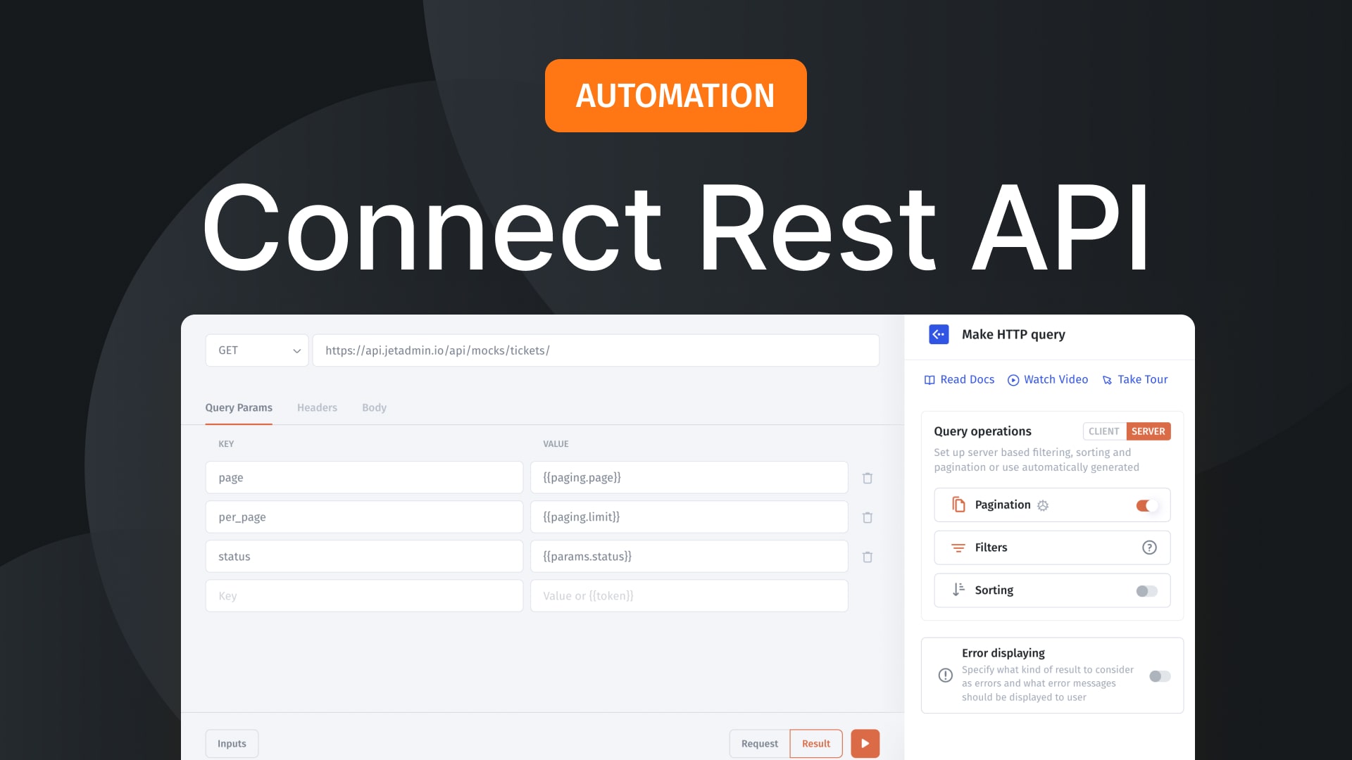 Connect Rest API