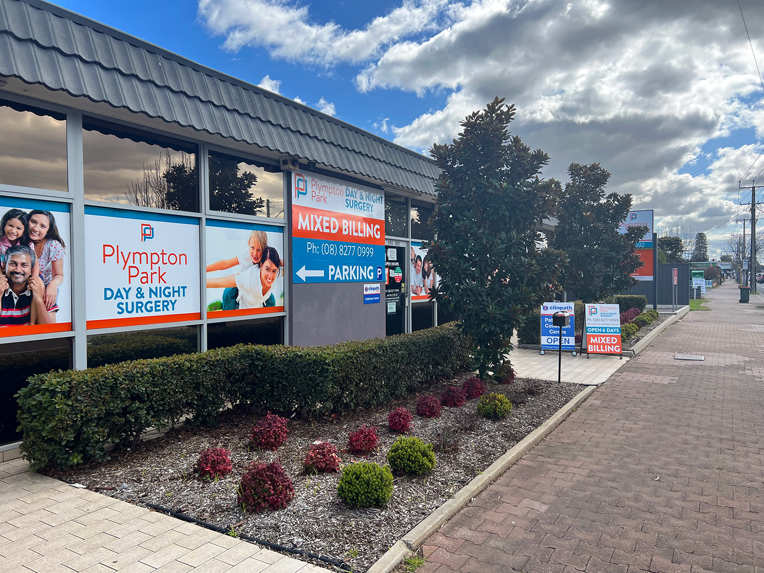 Front View at Plympton Park Day & Night Surgery