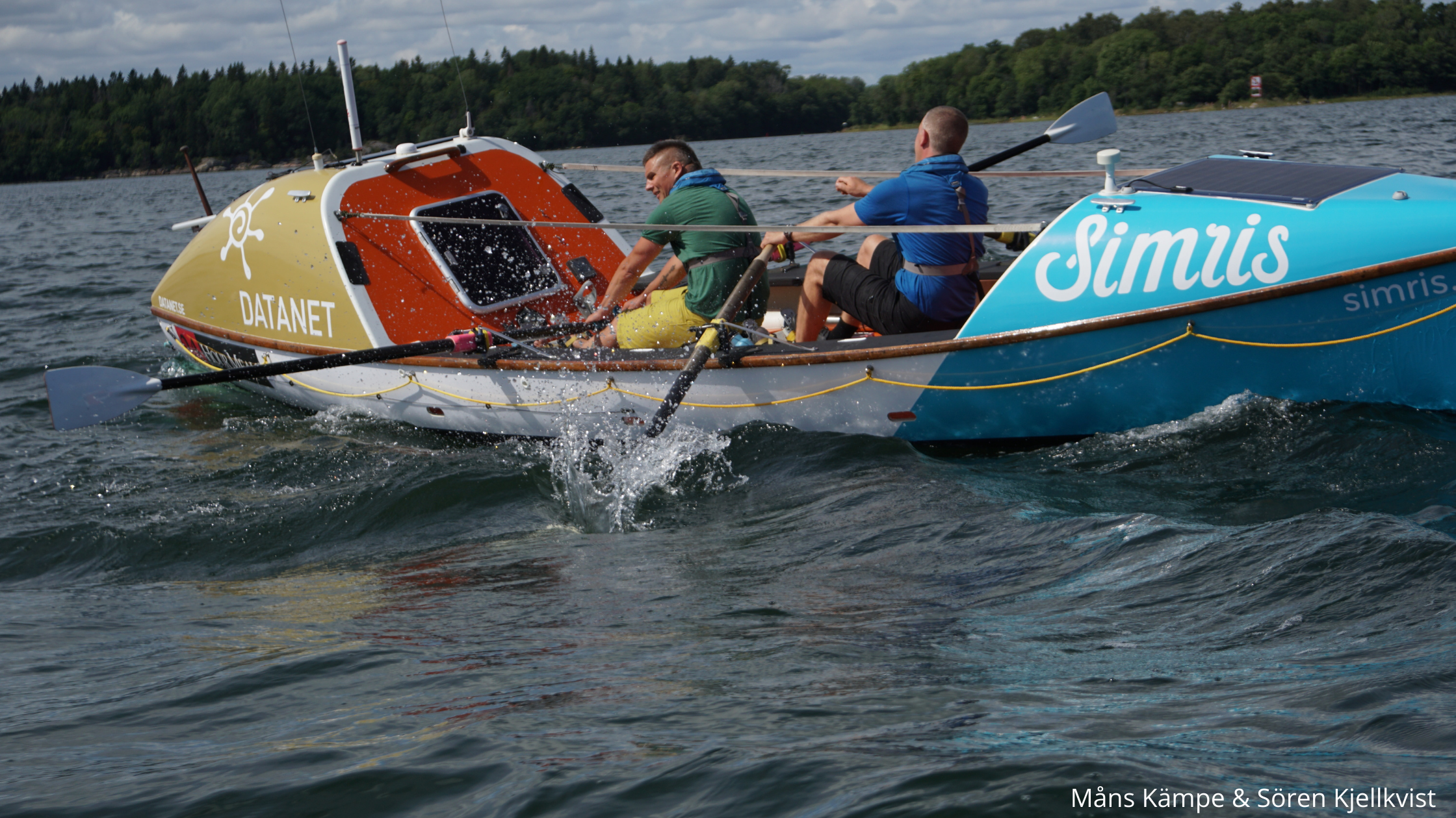 Preparation to "Row over the Atlantic" - Live streaming from Almedalen