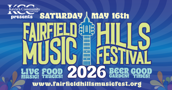Fairfield Hills Music Festival on Saturday May 16 2026