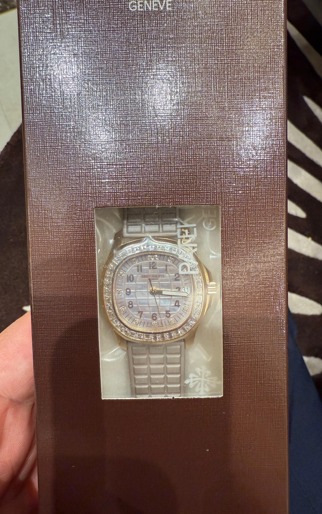 Patek Philippe Aquanaut Luce Haute Joaillerie Ref. 5072r — Brand New condition, authenticated by 13th Time