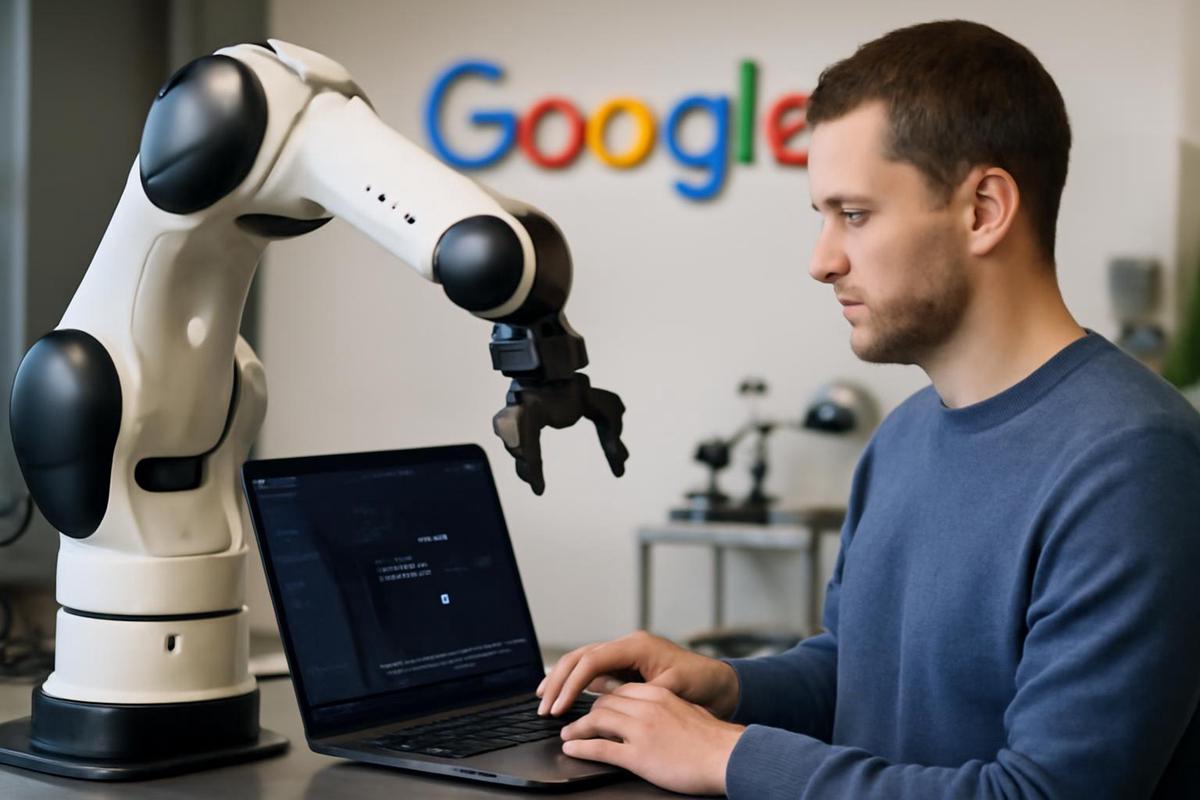 Google acquisisce Intrinsic per potenziare l'intelligenza artificiale nella robotica fisica.