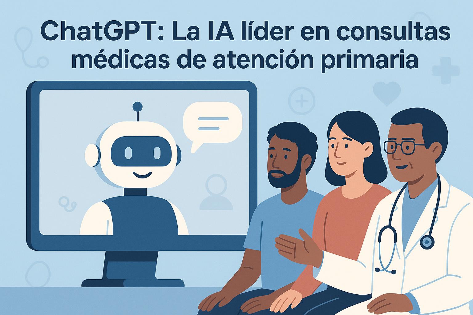 ChatGPT: La IA líder en consultas médicas de atención primaria
