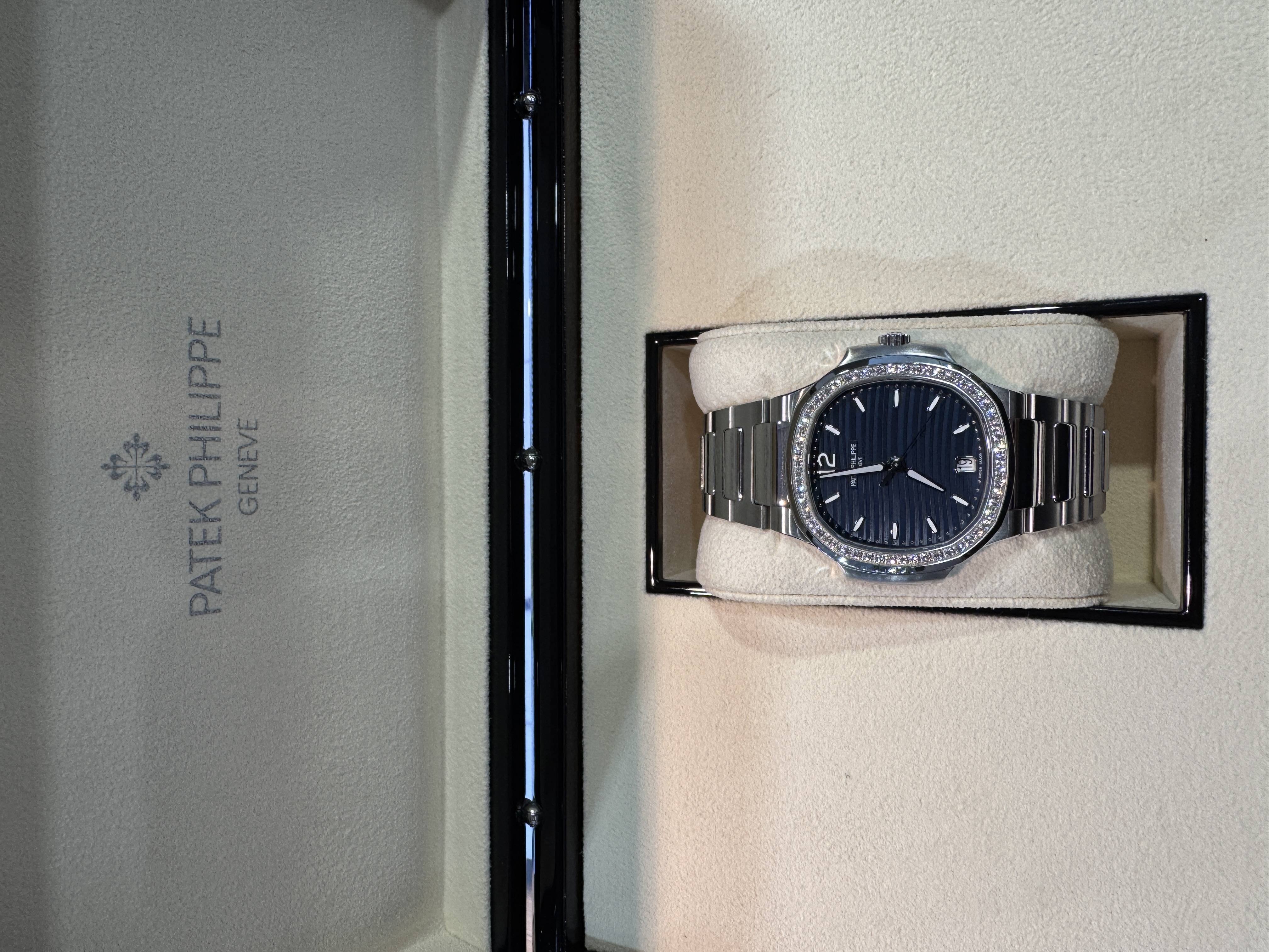 Patek Philippe Nautilus Ref. 7118/1200a blue (2) — Like New condition, authenticated by 13th Time