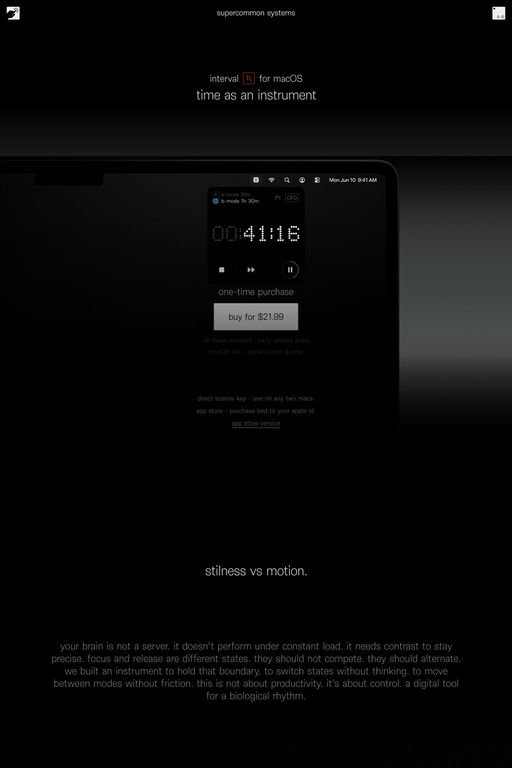 Supercommon Systems website screenshot
