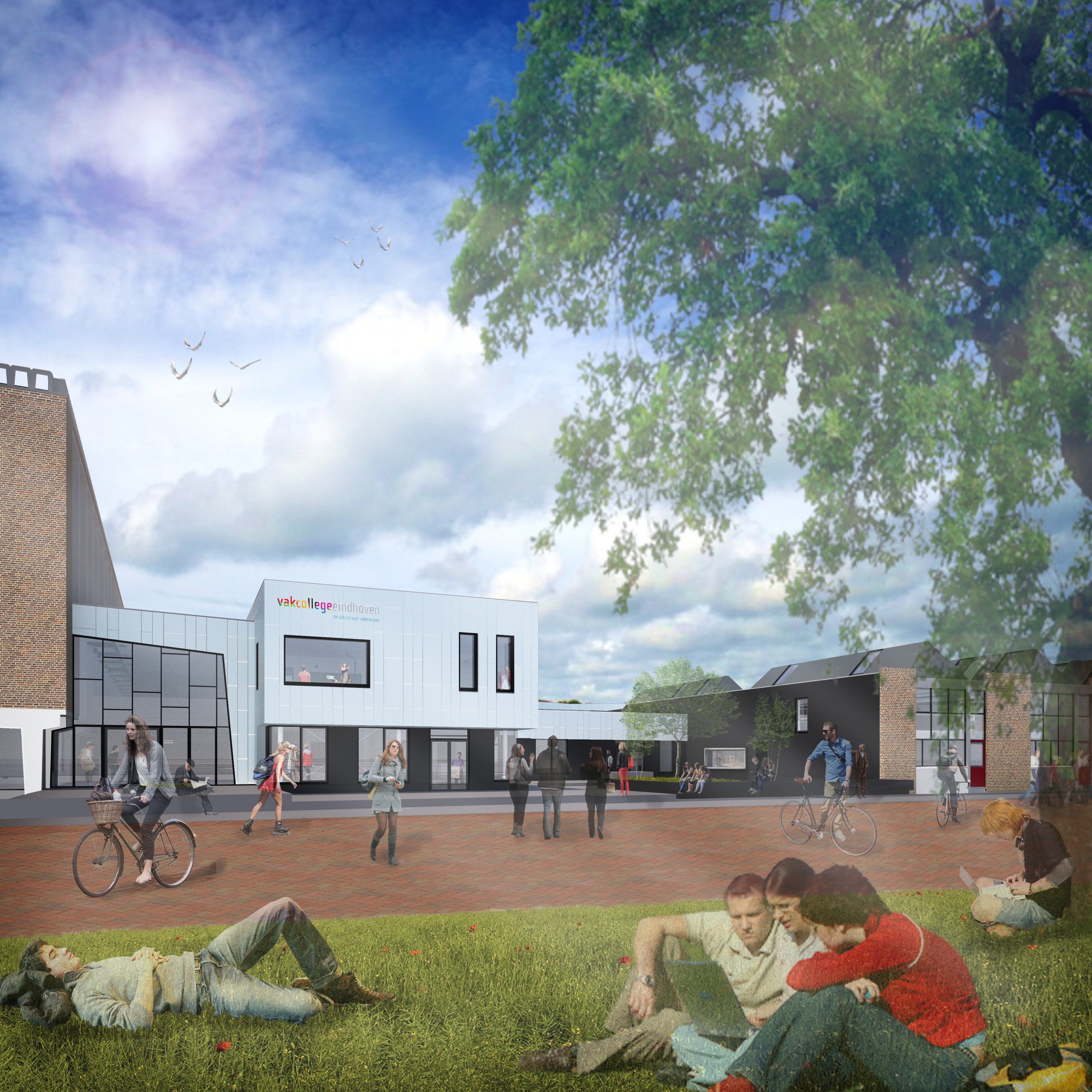 Nieuwbouw Vakcollege Aloysius en de Roosten Eindhoven