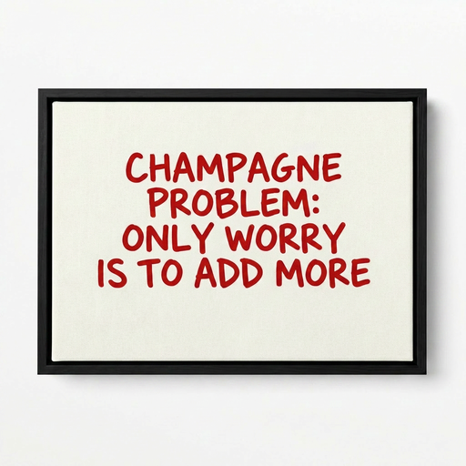 Champagne problem