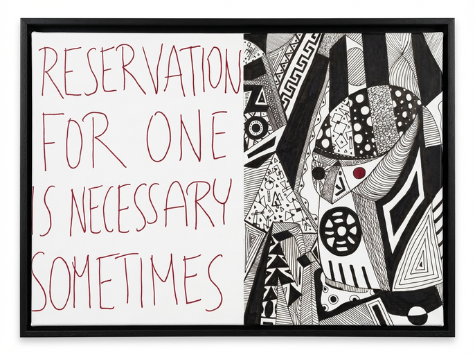 Reservation for one