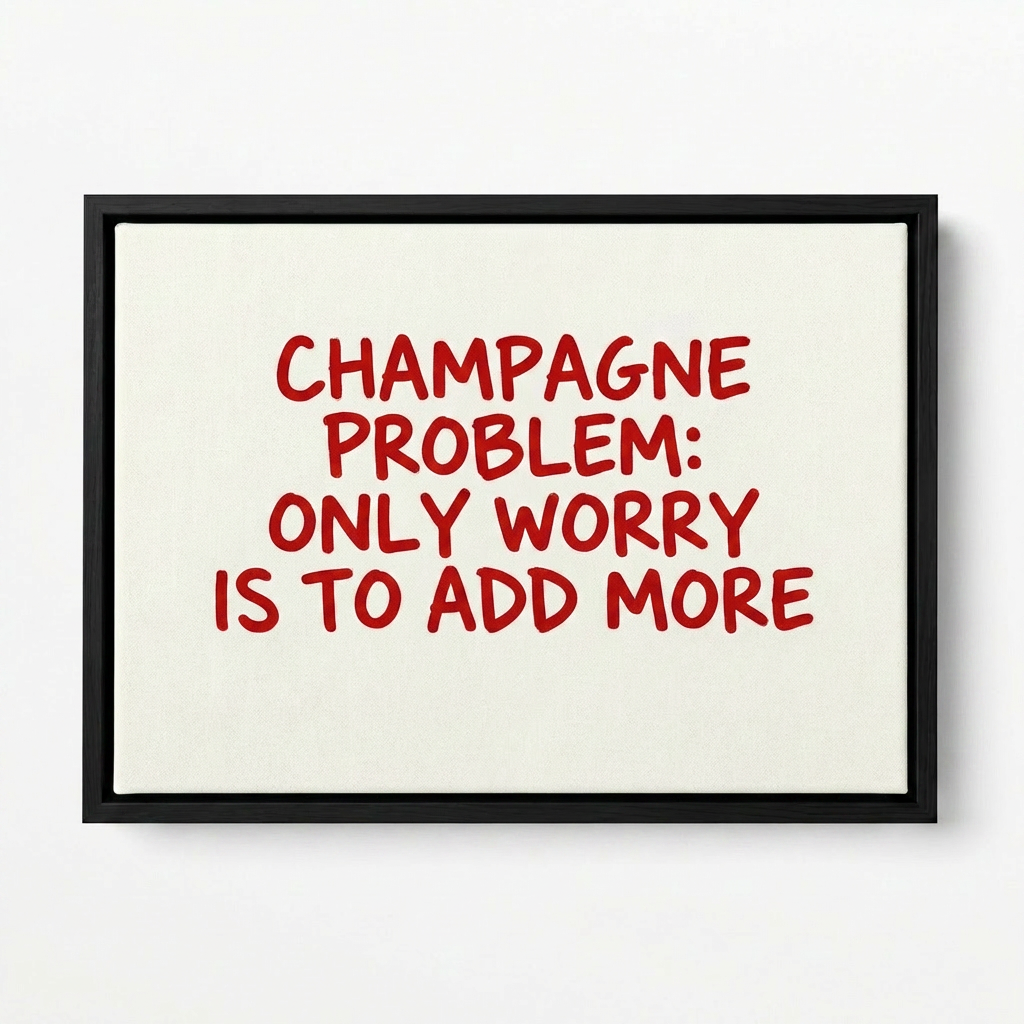 Champagne problem