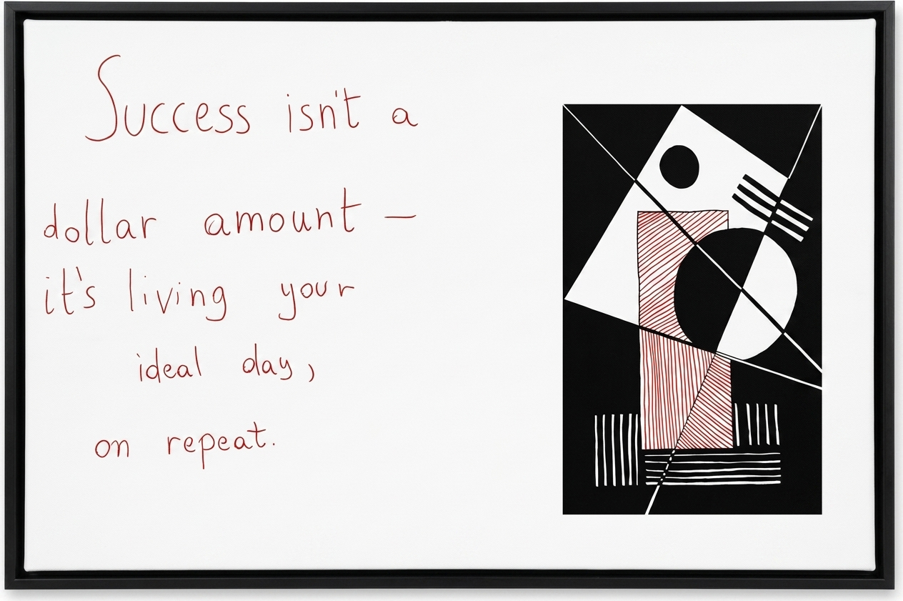 Success isn't a dollar amount